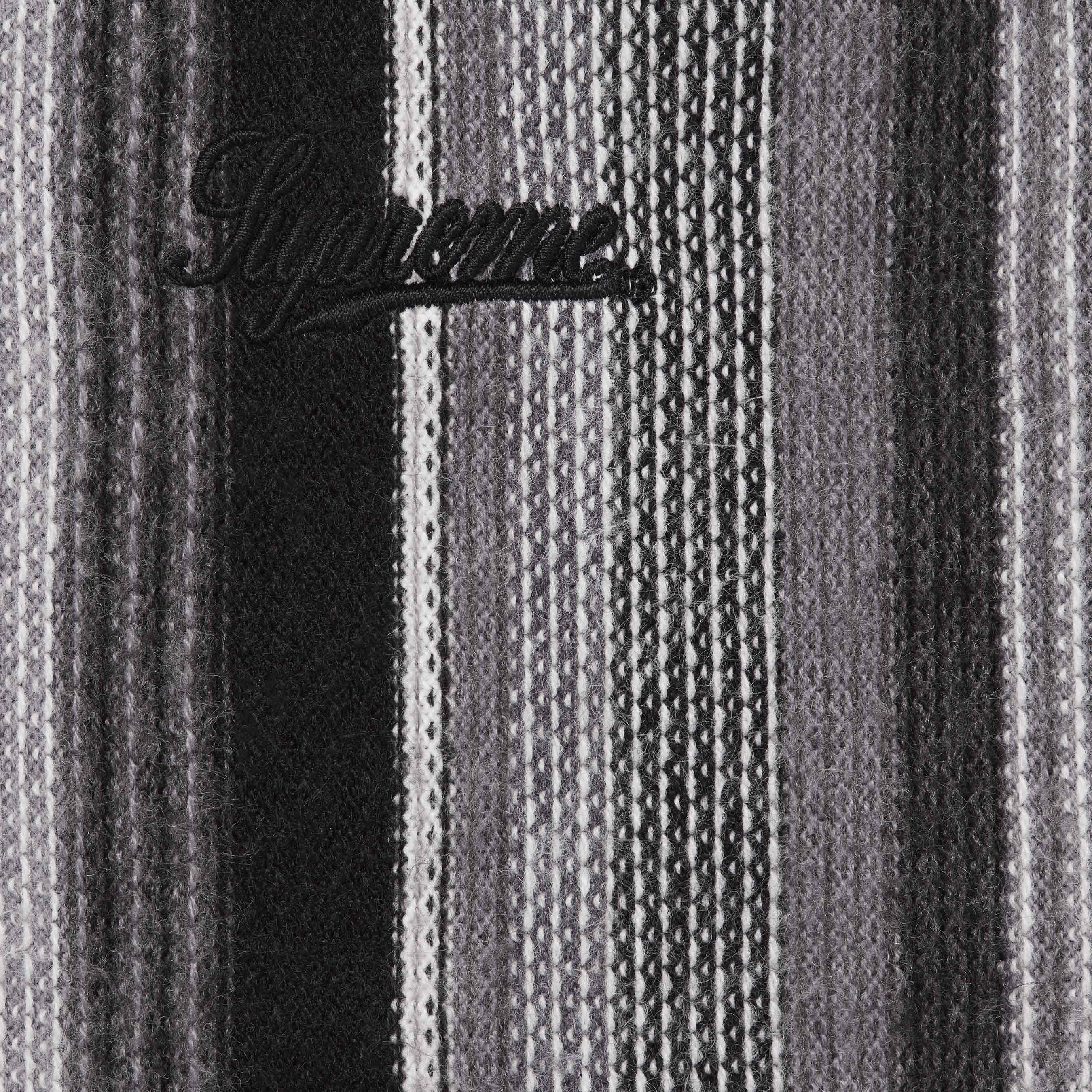 Multi Stripe Polo Sweater view 7